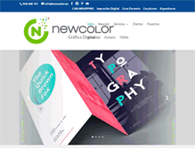 Tablet Screenshot of newcolor.es